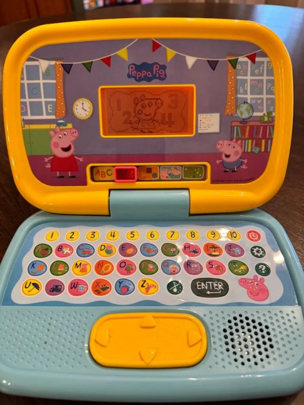 VTech Peppa Pig play smart laptop 5535 Interactive Learning Toy 2022